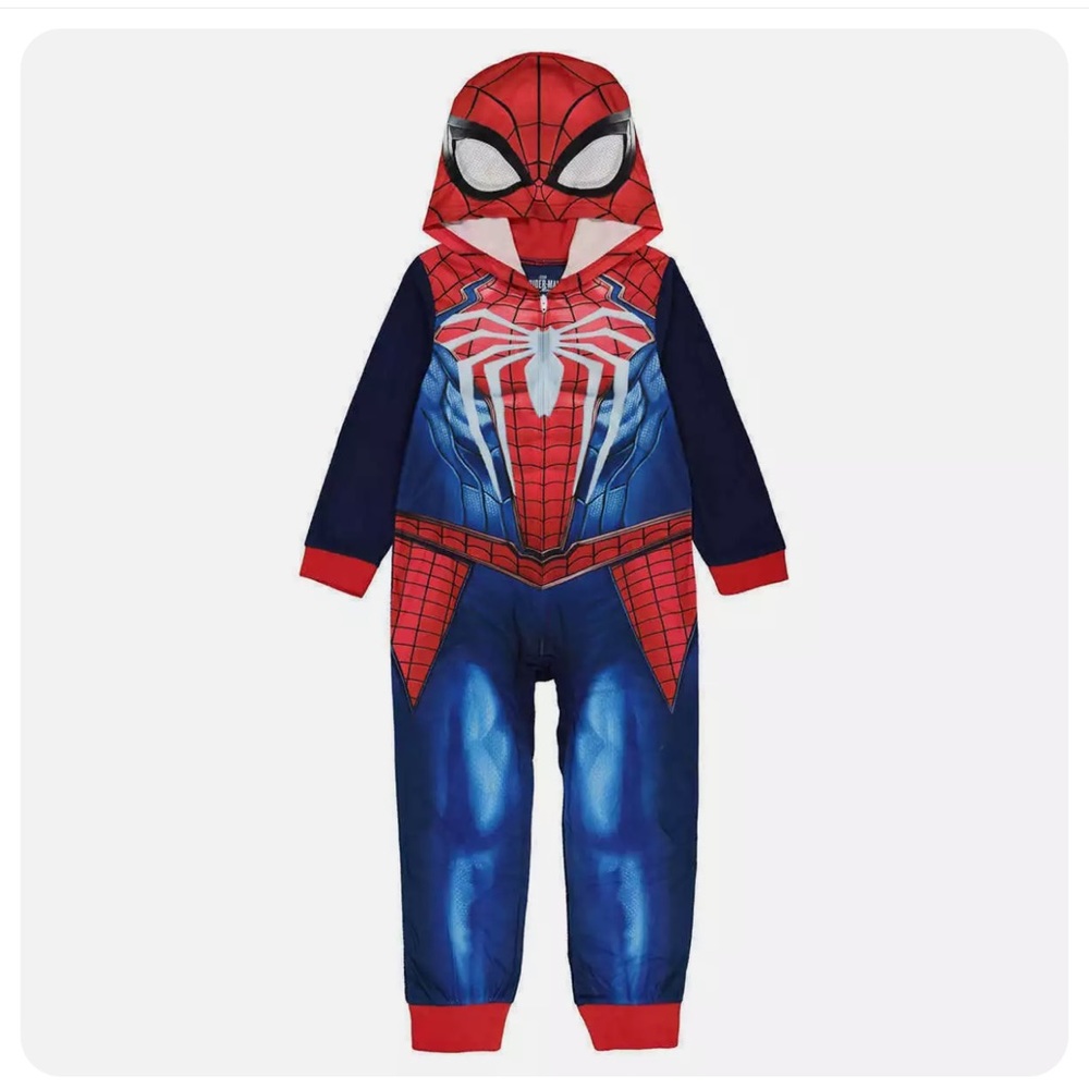 NEW Spider-Man Kids' Hooded Blanket Sleeper